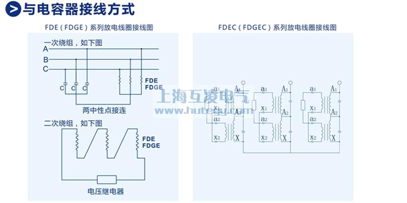 FDEG8放電(dian)線(xiàn)圈接線(xiàn)圖